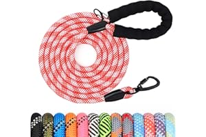 WODONDOG Guinzaglio per Cani, 1.2M 1.5M 2M 3M 5M 10M 20M 30M Lungo Nylon Guinzaglio Cani Resistente Leggero con Comoda Impugnatura, Riflettente Lunghina Cane, Adatto per Cuccioli, Piccoli, Medi e Grandi