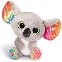 NICI Glubschis Unicornio Vita-Mi – Peluche De 15 Cm Con Ojos Brillantes Y Pelaje Arcoíris – Desde 0 Meses