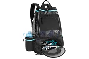 Fasrom Swim Bag - Diving Backpack with Mesh, Wet & Dry Separation, Shoe Compartment - Black (Patent Design, Empty Bag Only)