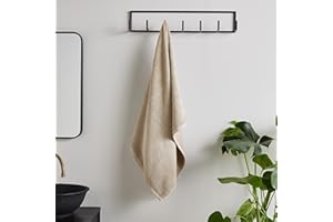 Catherine Lansfield Szybkoschnący bawełniany ręcznik kąpielowy naturalny