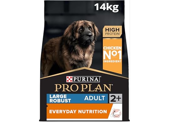 PURINA PRO PLAN | Everyday Nutrition | Croquettes pour Grand Chien Robuste | Contribue à Soutenir la Santé des Articulations | Aide à maintenir une Musculature Forte | Riche en Poulet | Sac de 14kg