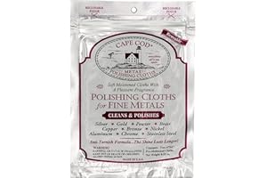 CAPE COD POLISH Cape Cod Metall Politur Tücher Folie Tasche 15,7 Ml - Weiß