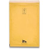Raylu Paper&reg; - Pack of 10 Kraft Bubble Padded Envelopes with Self-Seal Seal, Kraft Padded Envelopes for Mailing Brown 10 Unit