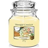 Yankee Candle Candela profumata in giara media | Biscotto di Natale | Durata Fino a 75 Ore