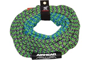 Airhead 2-Section Tow Ropes | 1-4 Rider Ropes for Towable Tubes