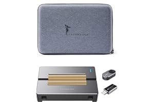 LaserPecker L2 Rotary Roller + Bluetooth Adatpter + Batch Engraving Button + Storage case, Engraving Machine Accessories for L2 Laser Engraver