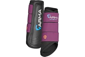 Shires Arma Air Motion Brushing Boots - Black