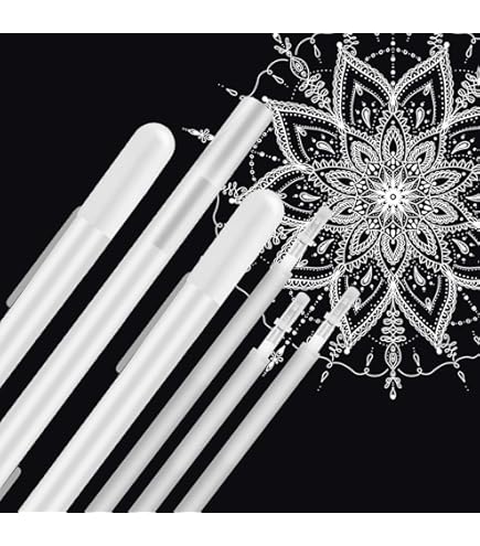 Joibabe A5 Black Sketch Book Journal Art Drawing Book With 4 Acrylic Painting Pens,100G/70 Pages Black Paper Sketch Pad,Drawing Art Set For Adults Kids Artist Activity Birthday Gift Stocking Filler - View #11