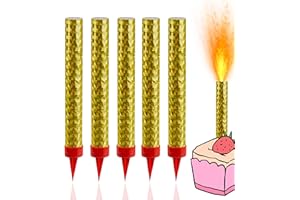 ‎TK GRUPPE TIMO KLINGLER happy sparks® 12x Eissterne - Sprühkerzen - Fontänen Eisfontäne Partys & Silvester Kat. F1 für Jugendlichen & Kinder 2024