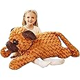 EARTHSOUND Giant Pug Dog Stuffed Animal Plush Toy,78cm Large Jumbo Cute Soft Toys,Big Size Huge Plushy Fluffy Oversized Fat Plushie,Gifts for Kids