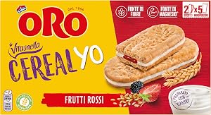 Vitasnella Biscotti Cereal Yo Frutti Rossi 253g