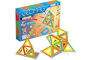 Geomag- Confetti Gioco di Costruzione Magnetico, Multicolore, 68 Pezzi, 355