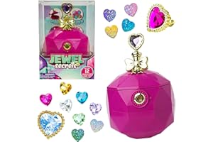 Jewel Secrets - Ring Set - For Dress Up - Make Your Own Jewellery, Gems Inside Magic Stones