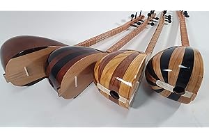 SAZ MUSIK SHOP Cura Saz Gitarre - Mizrap - cocuk sazi - Kinder Saz - 80cm - inkl. Tasche