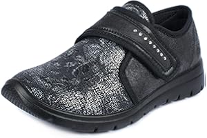 Aerosoft Ladies Low Shoe Stretch 19 Larghezza G-H Plantare Intercambiabile Antiscivolo