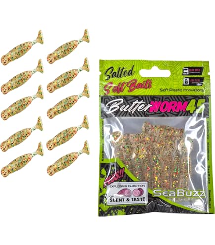 6 Cucchiai Da Pesca SHAD 3/4 Oz Piombo Bianco Con Girelle &ndash; Jigging E Casting &ndash; SNODMAR