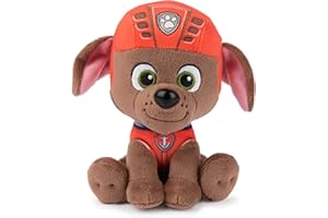GUND Peluche officielle Paw Patrol Zuma en uniforme de sauvetage aquatique emblématique, peluche à partir de 1 an, 15,2 cm (les styles peuvent varier)