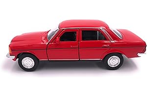 H-Customs Welly Mercedes Benz E-Class E-Class W123 Modelo Car Auto Producto Licenciado Escala 1:34 Color Aleatorio