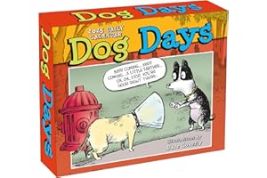 SELLERS PUBLISHING, INC. Dog Days 2025 Boxed Daily Desk Calendar by Dave Coverly