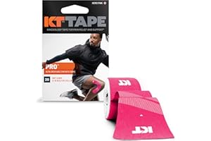 KT Tape Pro, Pre-Couper, 20 Bandes, Synthetique