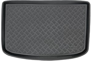 M MOTOS Tappeti in PE per bagagliaio adatto per Audi A1 I (8X) 2010-2018 Migliorate il vostro comfort di viaggio con il resistente tappetino per auto - tappetino per bagagliaio per tutte le stagioni,