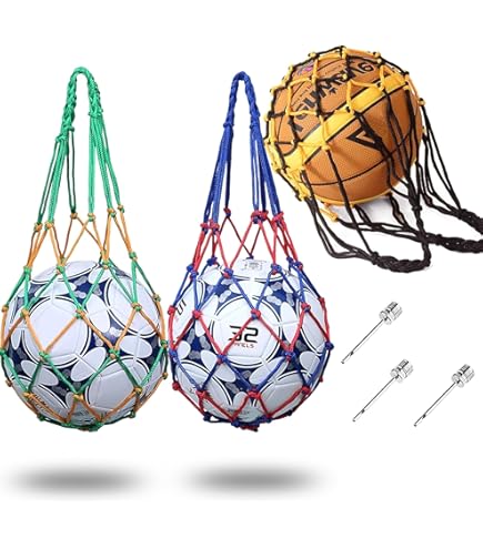 Sacchi A Rete Per Palloni,Borsa A Rete Sportiva Pallone,2 Pezzi