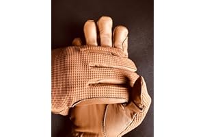 Sulkhanz LADIES Horse Riding WOMEN'S Gloves Equestrian Real Leather & Cotton Premium Quality in TAN