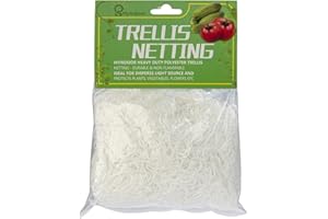 Hyindoor Trellis Netting,Heavy-Duty Polyester,Plant 6" Square Soft Mesh Gardener,Plant Support Grow Tent Trellis Net (5x15)
