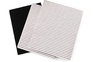 SMS Home Cooker Hood Extractor Filter Grease & Odour Filter Pack of 3 Kit for Kitchen Extractor Fan Vent (2 Grease + 1 Odour Filter) Universal Cut To Size 57cm x 47cm For Neff Bosch AEG Miele Zanussi