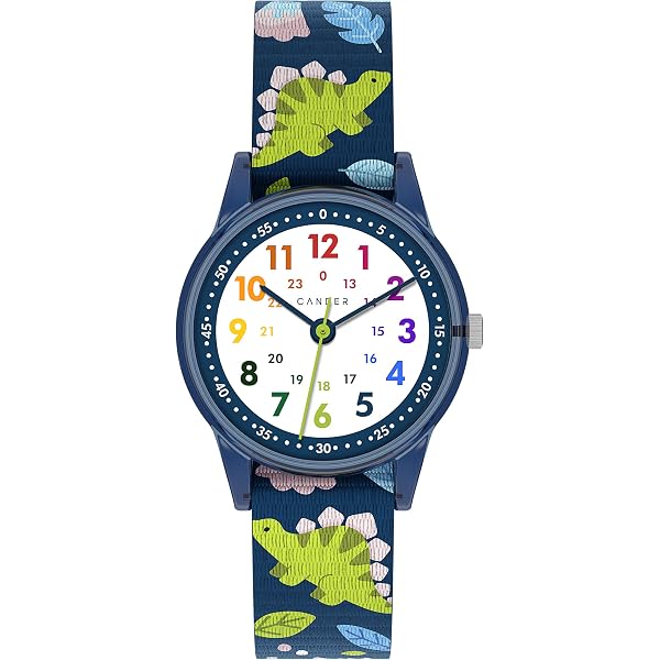 Montre Analogique Enfant Cander Berlin MNA 0430 L - Fermeture Magnétique, Étanche 3 ATM, Motif Pelleteuse