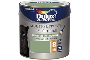 DULUX VALENTINE Peinture Multi-Supports Extérieure - Satin Vert Provence 2 L 5248946
