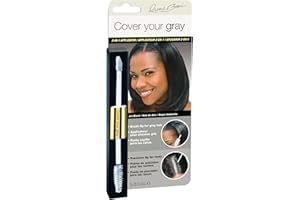 DAGGETT & RAMSDELL Cover Your Gray 2 in 1 Touch-Up Wand, Black