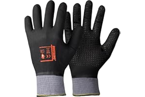 Gants ROSTAING MAXIPRO - Gants de manipulation et protection - Idéal pour tous les travaux dans des environnements humides et/ou gras