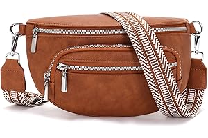 Sasrymnl kleine bauchtasche damen beige umhängetasche damen klein gürteltasche Veganes Leder handtasche crossbody bag