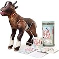 Kikkerland Goat Yoga Spiel – Challenges Mit Aufblasbarer Ziege, Ab 14 Jahren