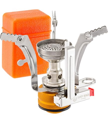 Stufetta A Gas Portatile Mini Per Esterno - Riscaldatore Regolabile Per Campeggio, Pesca, Patio (15x14 Cm)