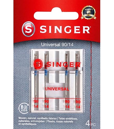 SCHMETZ Universal-Nadeln 80/12 – 10 Stück, Für Alle Haushaltsnähmaschinen – Allzwecknadel Gewebte & Gestrickte Stoffe