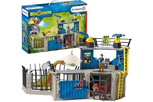 schleich DINOSAURS | Stor forskningsstation för dino-inriktningar 41462