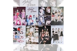 Runup Blackpink Poster,Affiche d'impression d'idole HD, Aesthetic bp Wallpaper Hd Impression pour décoration de chambre familiale moderne 43 x 28 cm (A)