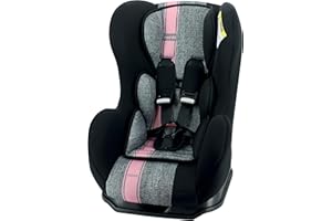 nania Car seat COSMO group 0/1 (0-18kg), with side impact protection, Made in France Linea grey (linea pink)