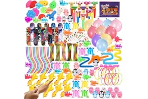 OGNI ORA 200 PCS Party Bag Fillers for Kids, Classroom Prizes Rewards Goodie Loot Bag Fillers, Birthday Party Christmas Stocking Gift Favours