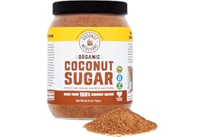 Coconut Merchant Coconut Sugar 1kg Organic Low GI Unrefined Brown Sugar from Coconut Nectar Blossom