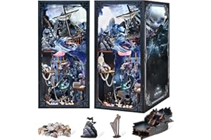 MiniCity DIY-Bücherecke mit LED-Lich-Sirens Song