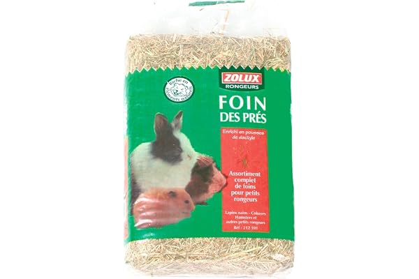 Zolux Foin des prés 30 litres (1kg) pour Petits mammifères