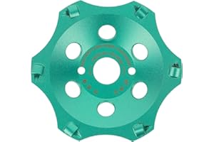 PRODIAMANT Muela de copa de diamante PCD premium 125 / 22,2 6 segmentos verde PDX829.793