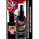 Erkek Sprey Kadın Jel, 2'li Set, Premium &Ccedil;ift Kullanım İ&ccedil;in &Ouml;zel Form&uuml;l