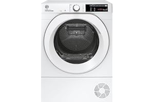 Hoover H-DRY 500 NDE H8A2TCEXS-S Wärmepumpentrockner I 8 kg I WiFi + Bluetooth I AquaVision, Schuhgestell
