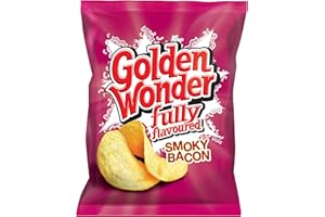 Tayto, Golden Wonder Smoky Bacon Crisps, 32 x 32.5g