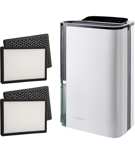Filtro HEPA + Carbone Per Deumidificatore Noaton DF 4214 - Efficiency 99.97%, Contro Allergie E Odori - Foto 10