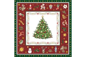 ‎AMBIENTE Ambiente Servietten im festlichen Wintergrün, 20 Stück